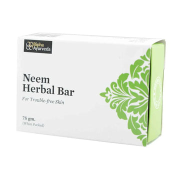 Bipha Ayurveda Neem Herbal Bar - 75 GM