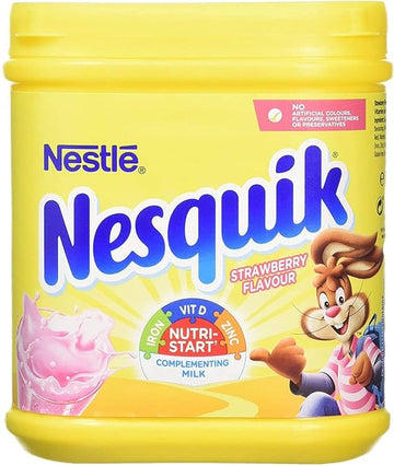 Nestle Nesquik Strawberry Flavour - 500 GM