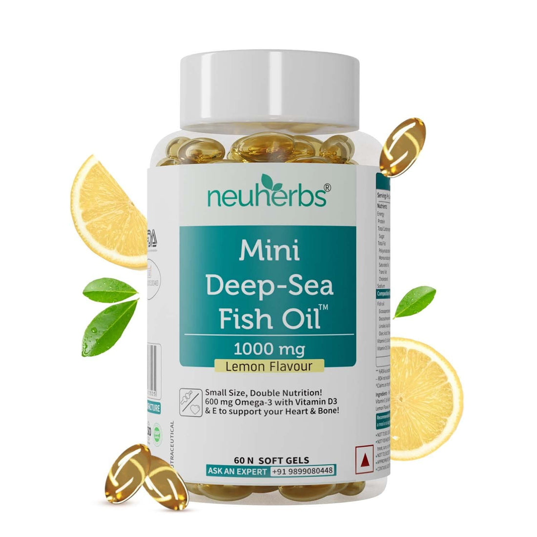 neuherbs Mini Deep Sea Fish Oil Omega 3