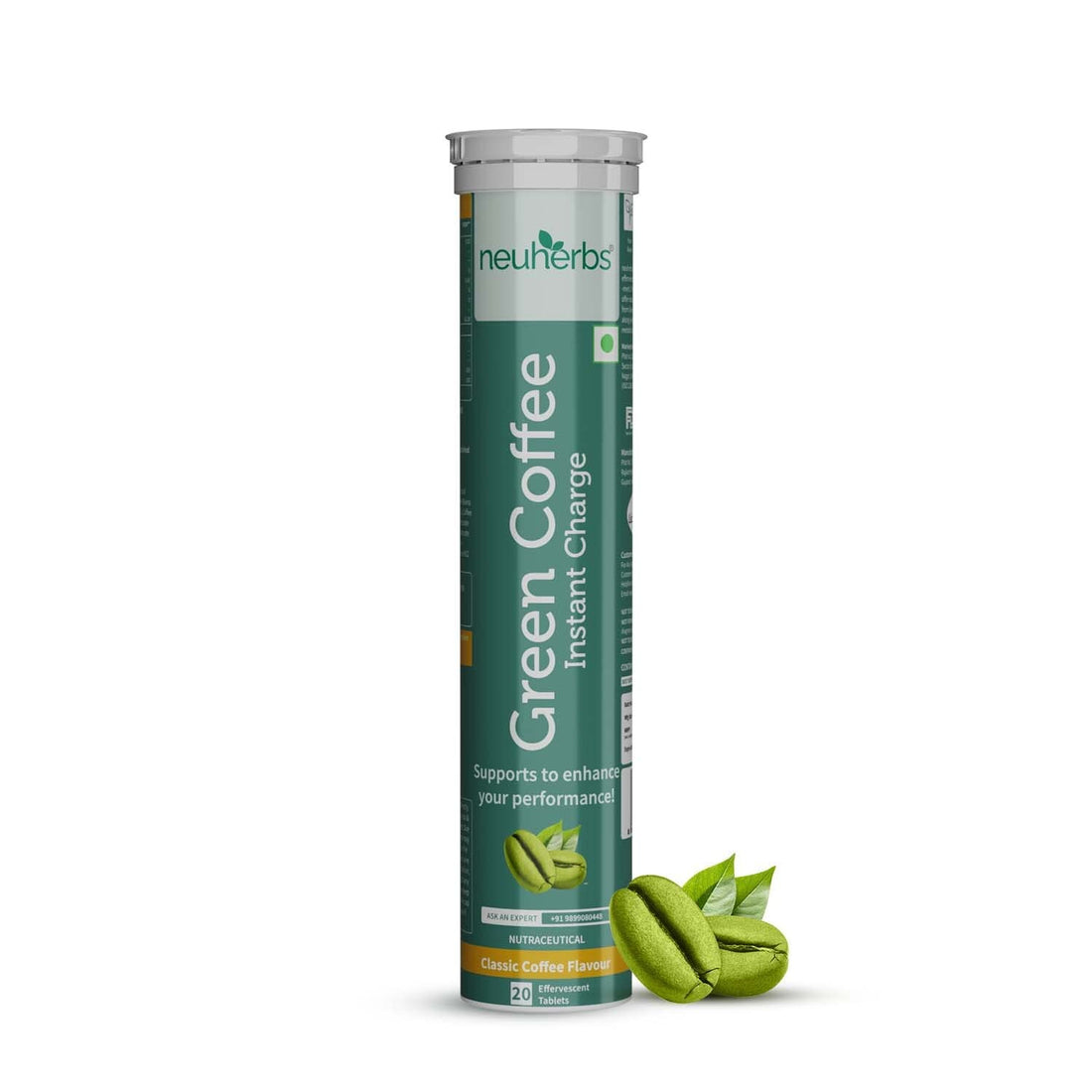 neuherbs Green Coffee Instant Charge Coffee
