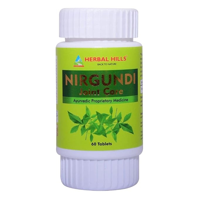 Herbal Hills Nirgundi Joint Care Tablets