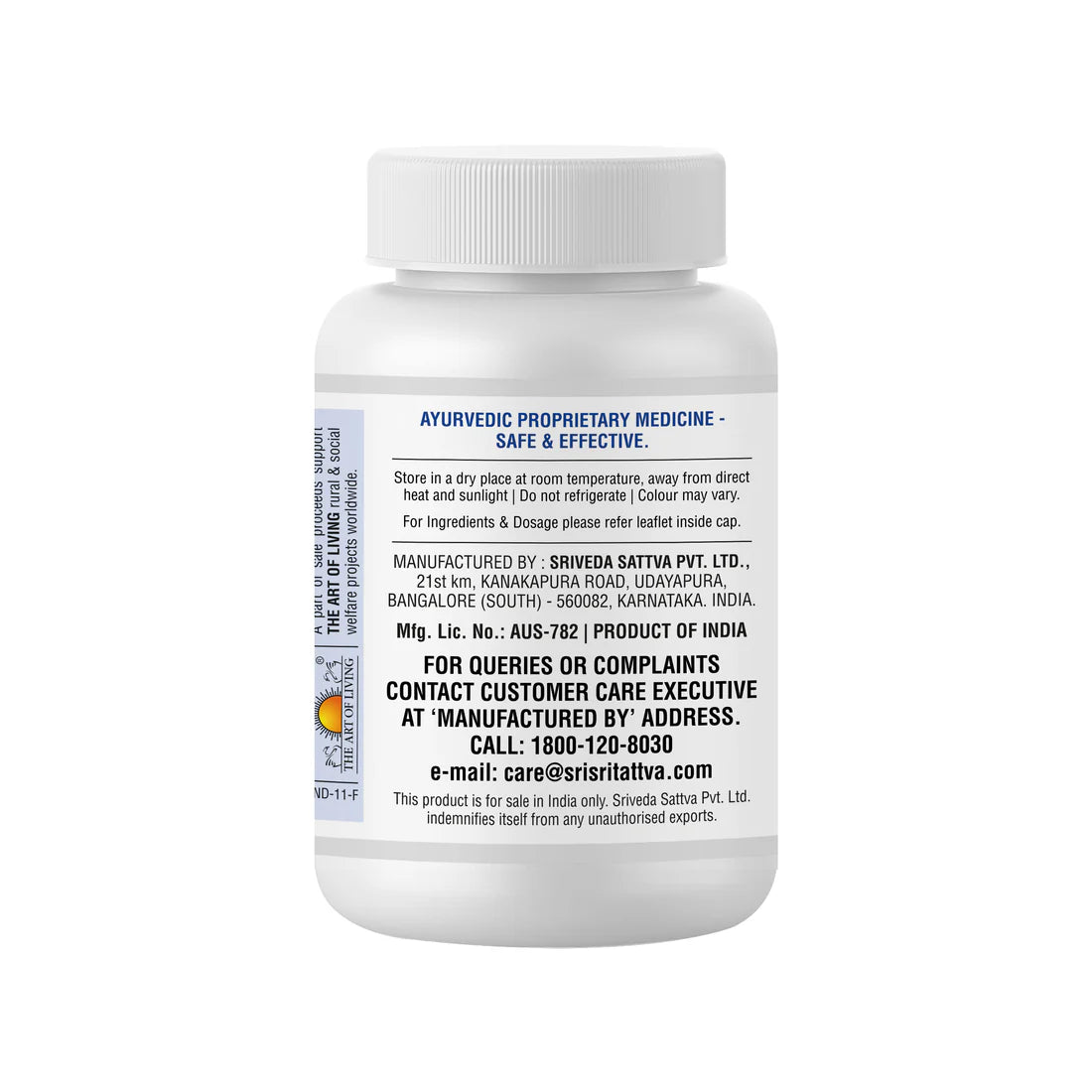 Sri Sri Tattva Oorja Forte Tablets - 60 Nos