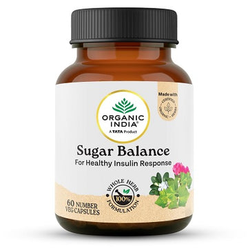 Organic India Sugar Balance Capsules - 60 Caps