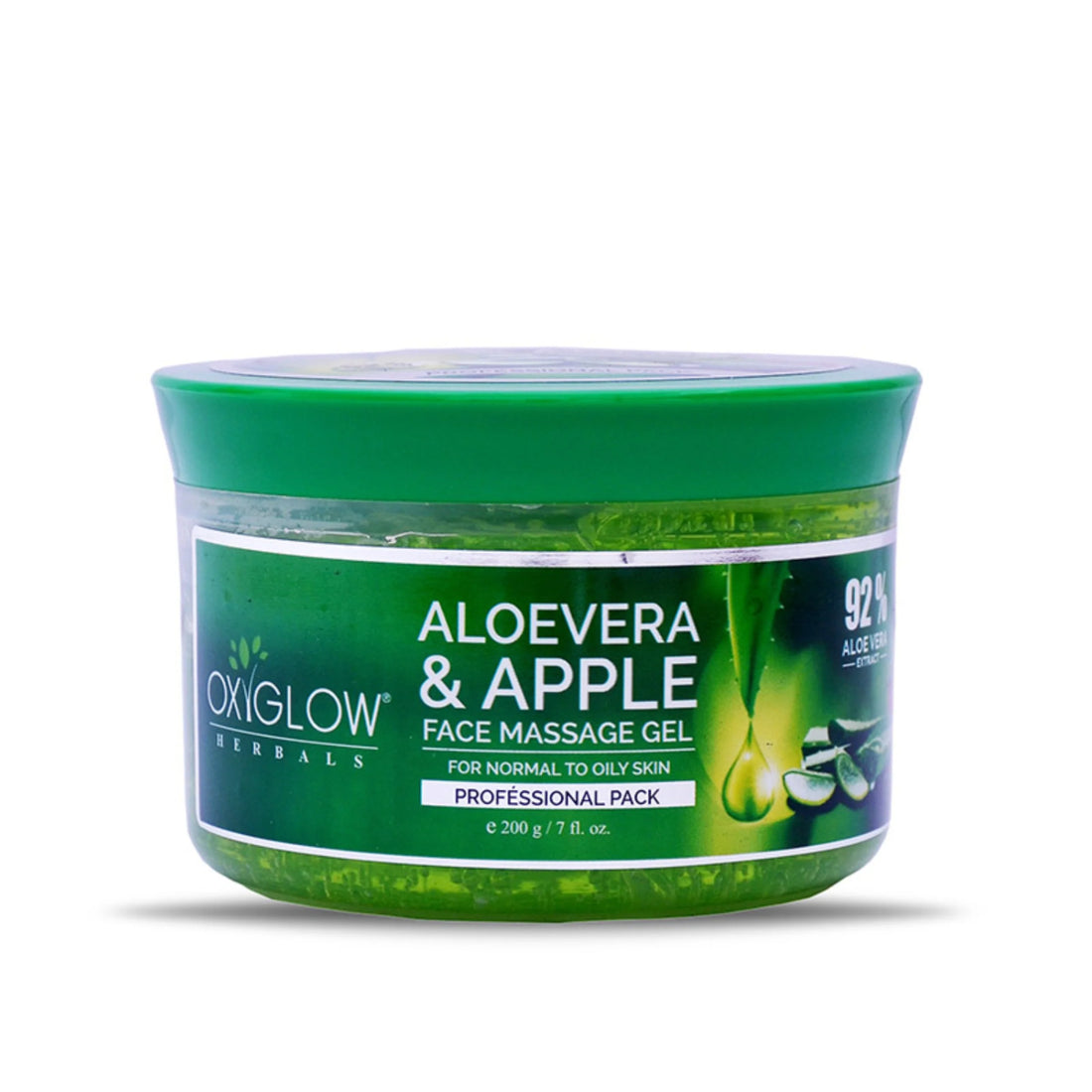 OxyGlow Aloe Vera & Apple Face Massage Gel