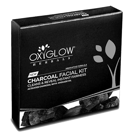 OxyGlow Charcoal Facial Kit - 50 GM