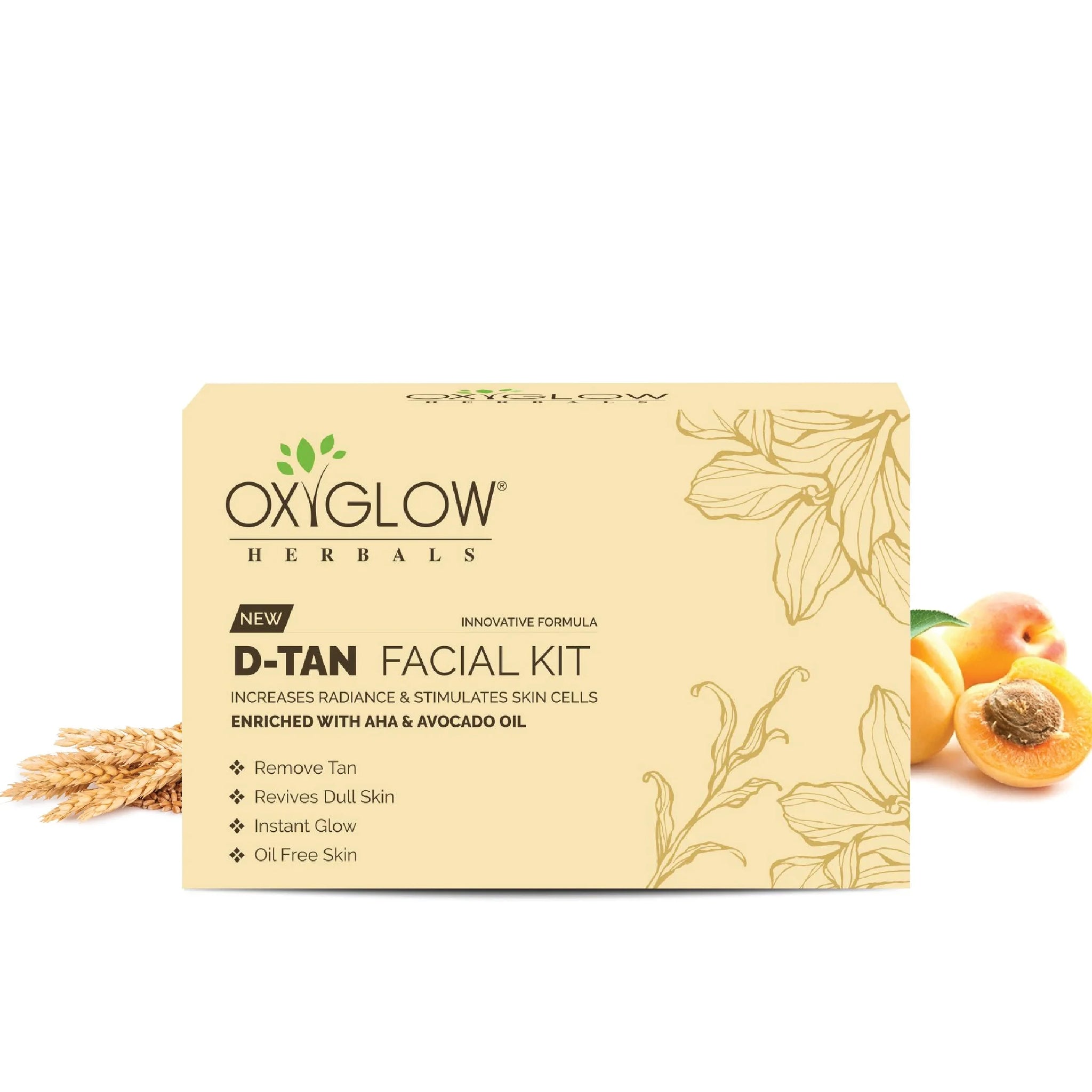 OxyGlow D-Tan Facial Kit