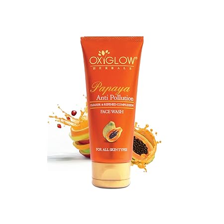 OxyGlow Golden Glow Papaya Anti Pollution Face Wash - 100 ML