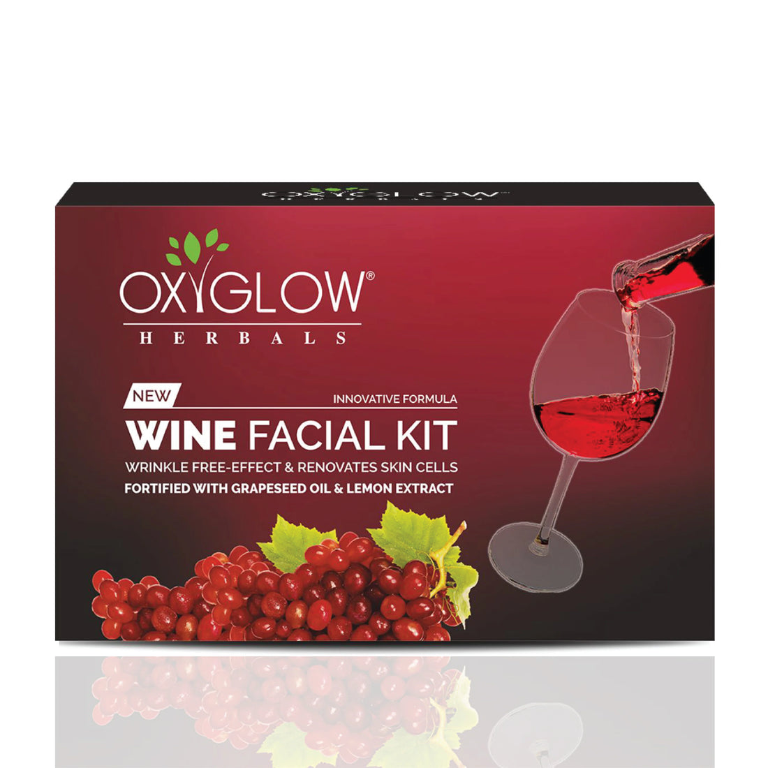 OxyGlow Wine Facial Kit