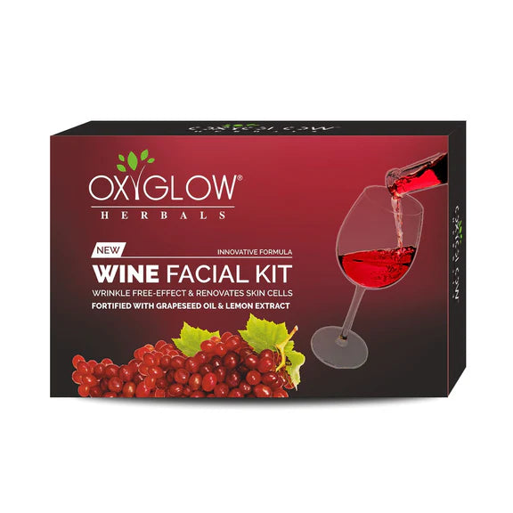 OxyGlow Wine Facial Kit