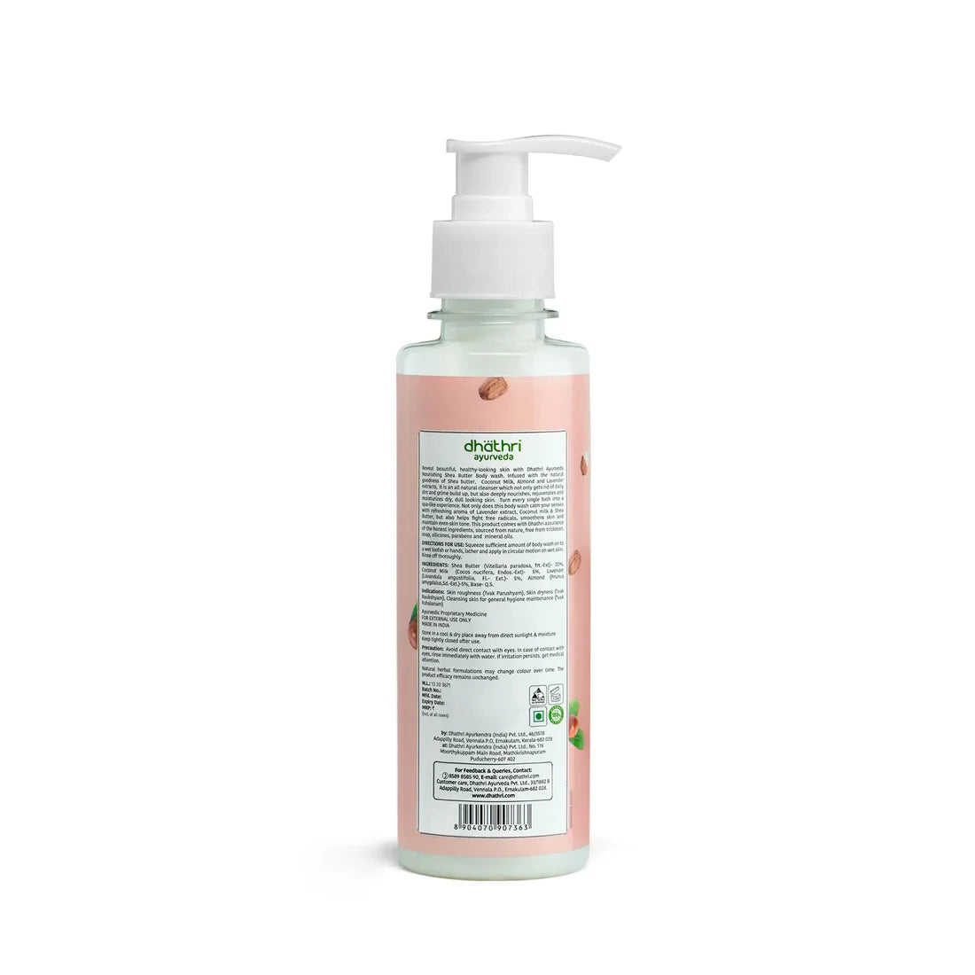 Dhathri Shea Butter Body Wash - 200 ML