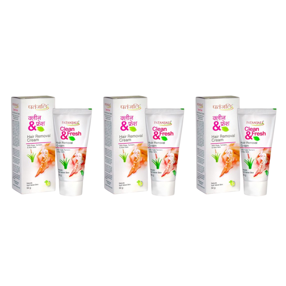 Patanjali Clean & Fresh Hair Removal Cream