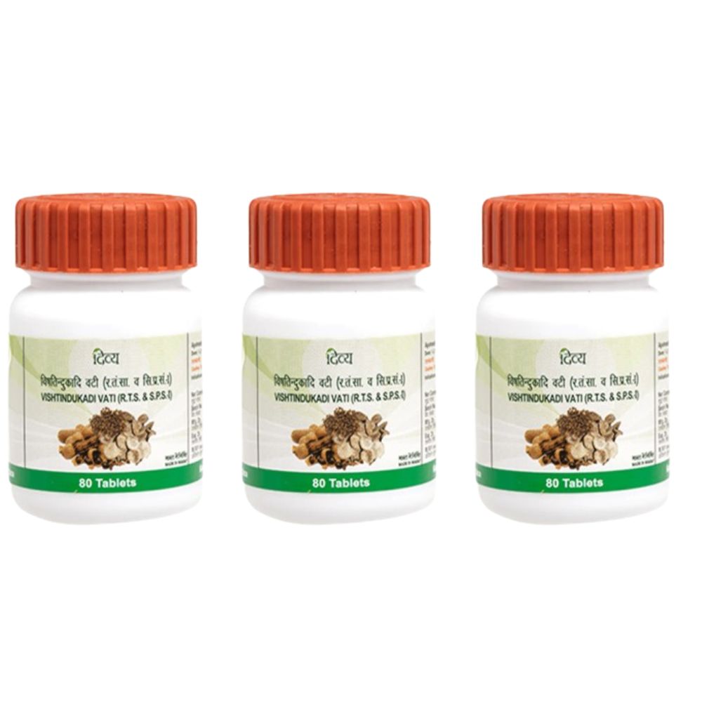 Patanjali Vishtindukadi Vati (80 Tabs)