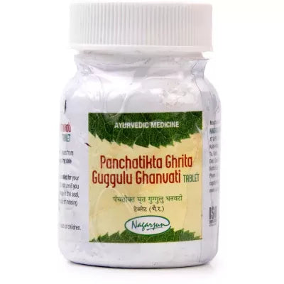 Nagarjuna Panchatikta Ghrita Guggulu Ghanvati Tablet - 60 Tabs