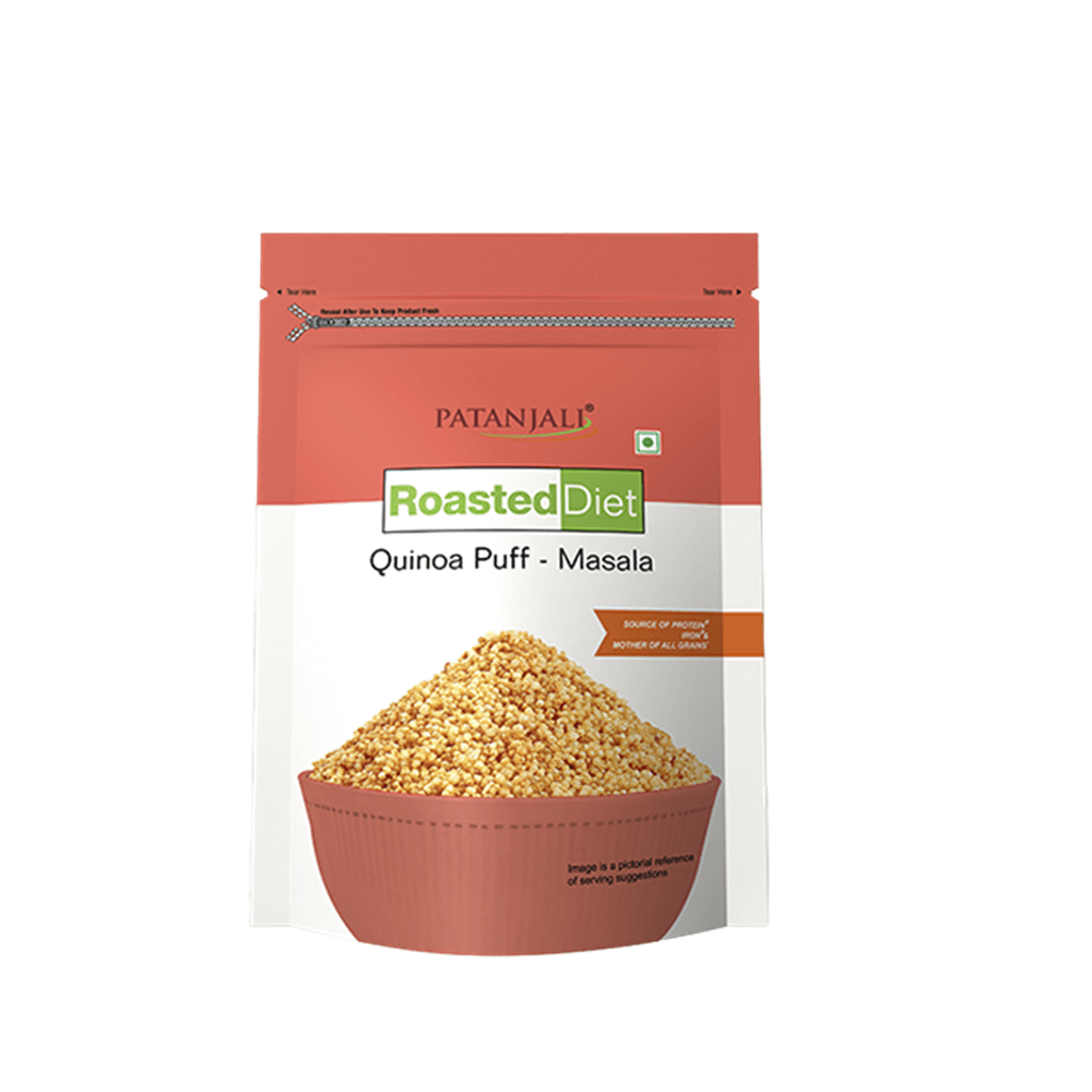 Patanjali Roasted Diet Quinoa Puff Masala Flavour