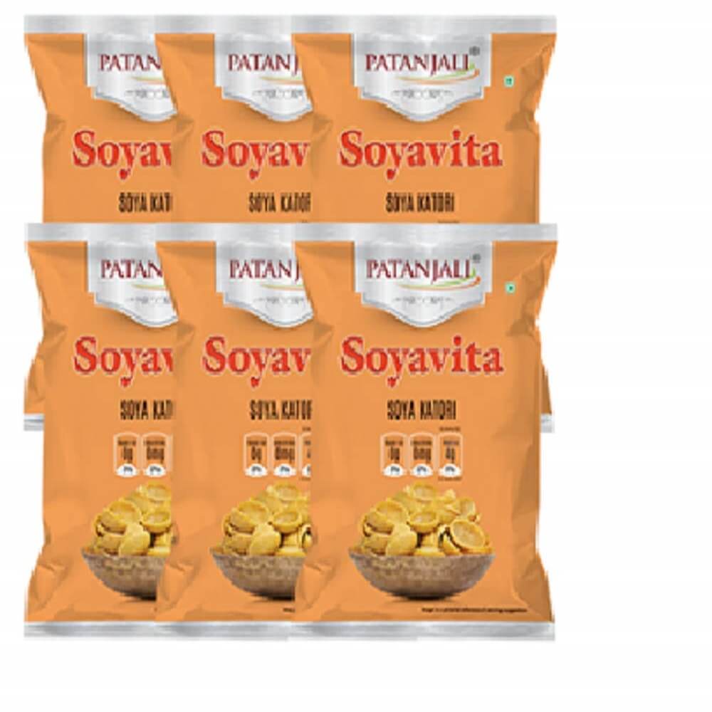 Patanjali Soyavita Soya Katori 100gm ( Pack of 6)