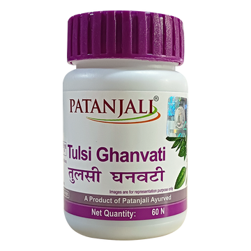 Patanjali Tulsi Ghan Vati - 60 Tablets
