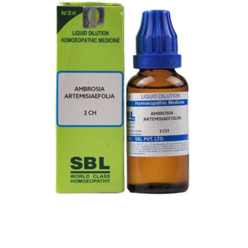 SBL Homeopathy Ambrosia Artemisiaefolia Dilution 3CH