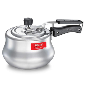 Prestige Nakshatra Plus Svachh Aluminium Inner lid Pressure Handi Silver - Daily Needs Products