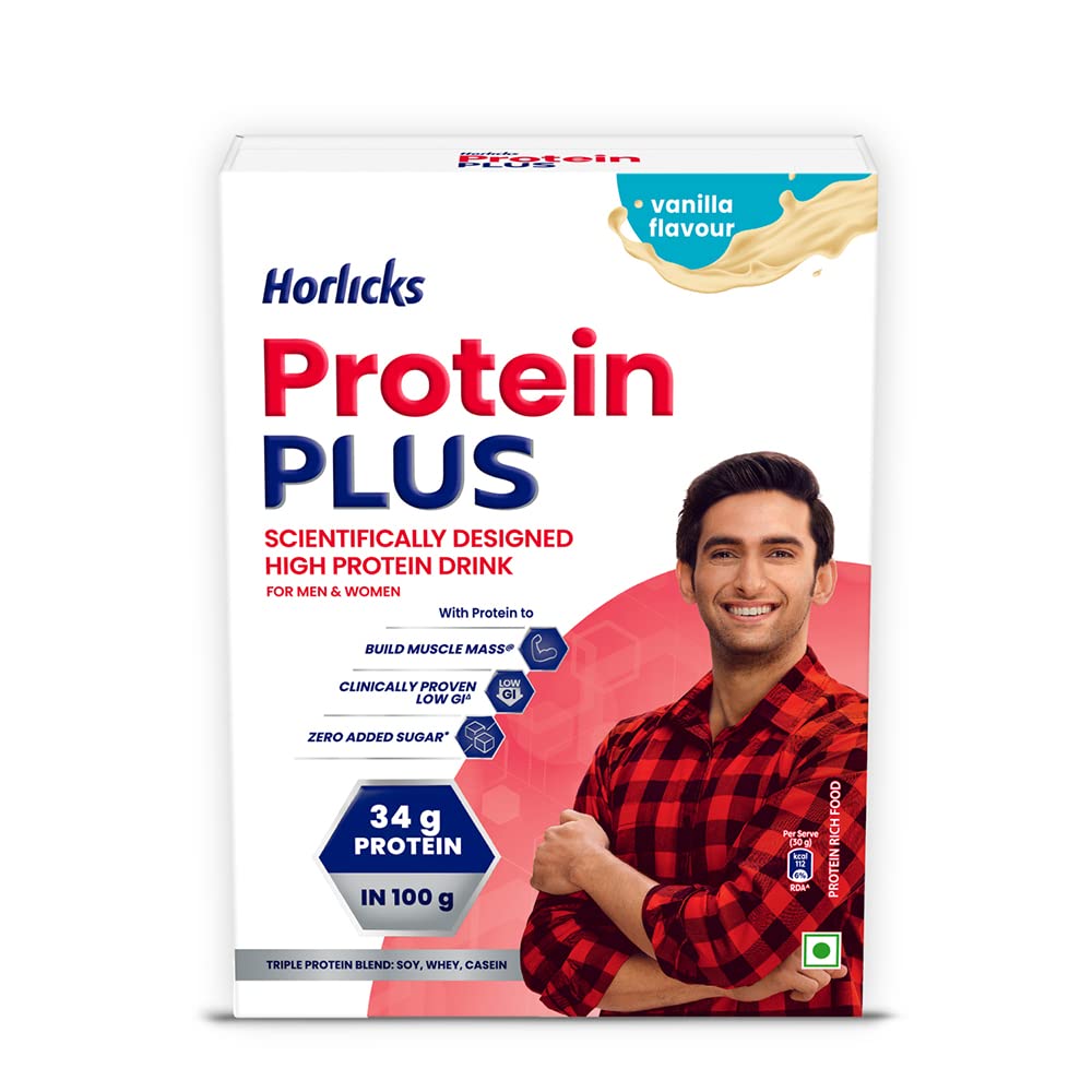 Horlicks Protein Plus Drink for Adults - 400 GM