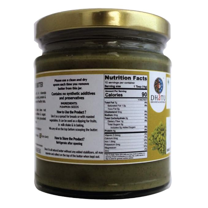 Dhatu Organics Pumkin seed butter