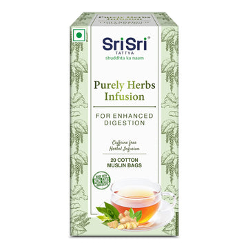 Sri Sri Tattva Purely Herbs Infusion - 20 Tea Bags