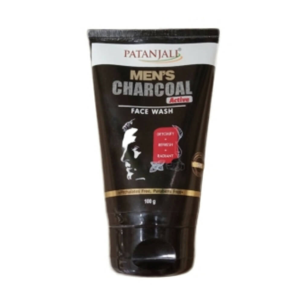 Patanjali Men's Charcoal Active Face Wash