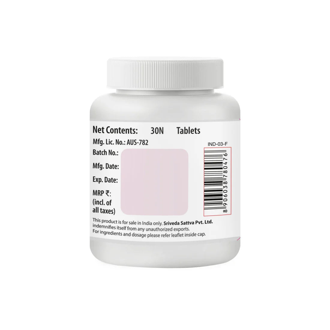 Sri Sri Tattva Rasnadi Vati - 30 Nos