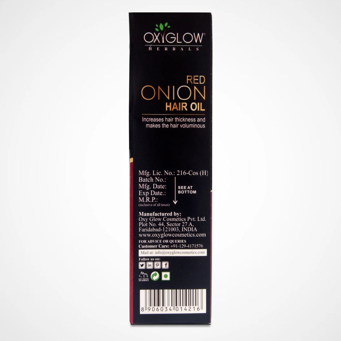 Oxyglow Red Onion Oil - 100 ML