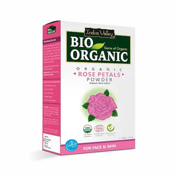 Indus valley Bio Organic Rose Petals Powder - 100 GM