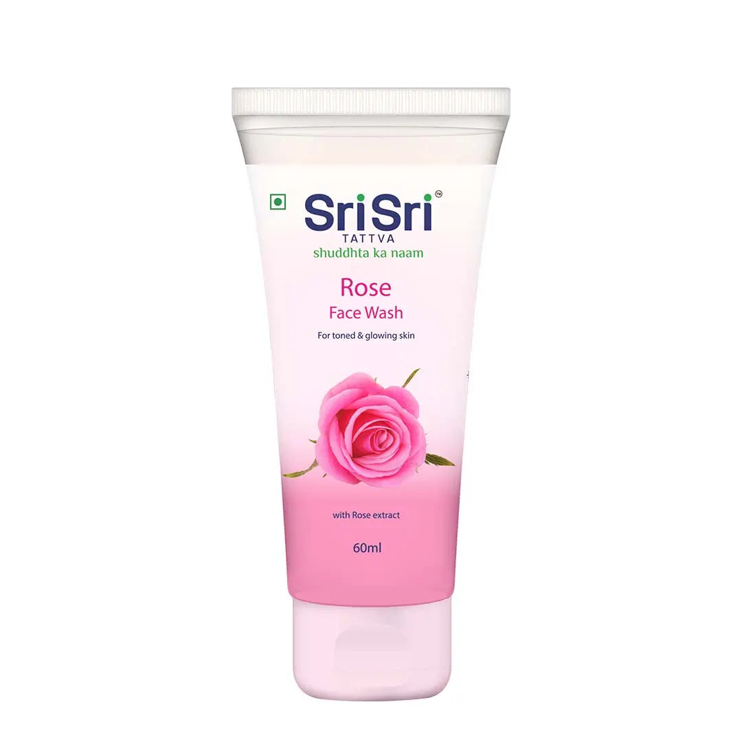 Sri Sri Tattva Rose Face Wash - 60 ML