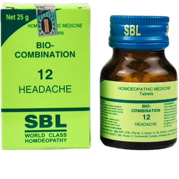 SBL Homeopathy Bio - Combination 12 Tablet