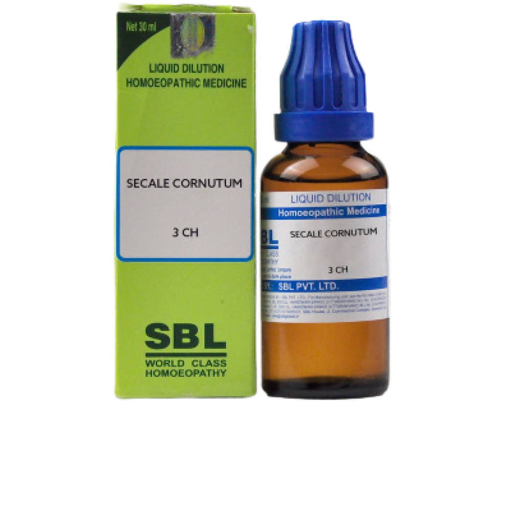 SBL Homeopathy Secale Cornutum Dilution 3 CH