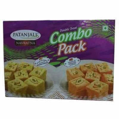 Patanjali Soanpapdi Combo ( Pure Ghee Elaichi + Orange)