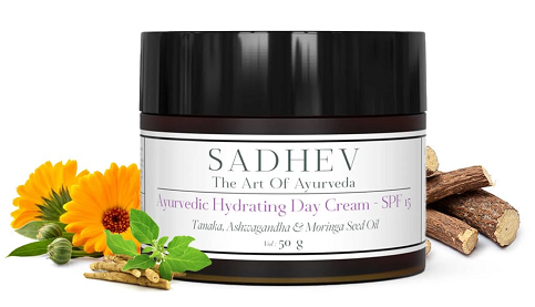 Sadhev Ayurvedic Hydrating Day Cream SPF 15