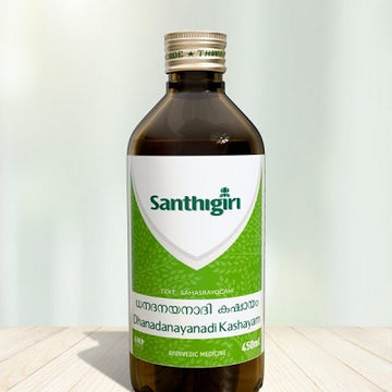 Santhigiri Dhanadanayanadi Kashayam - 450 ML