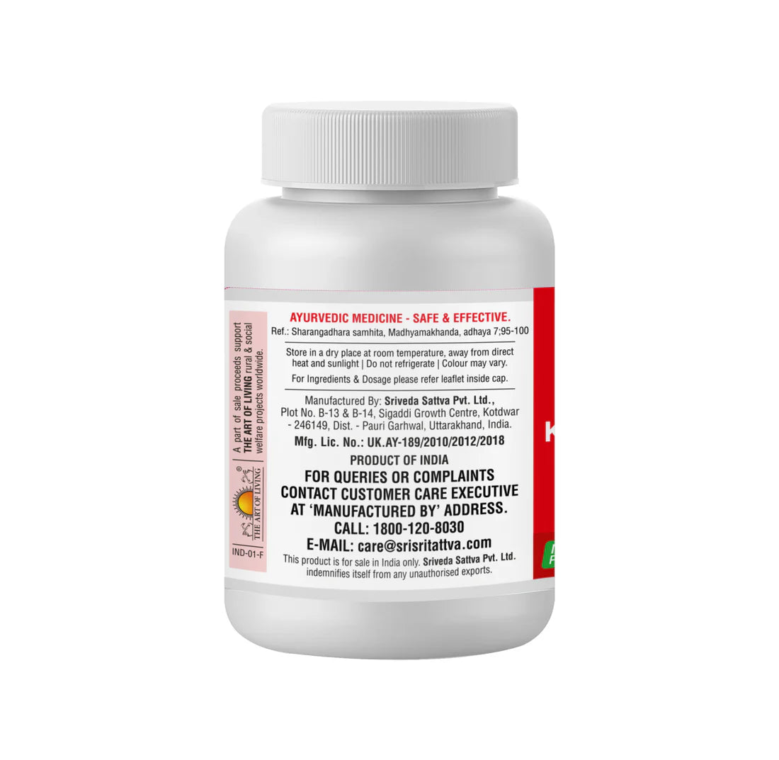 Sri Sri Tattva Shilajitvadi Lauha Vati - 60 Nos