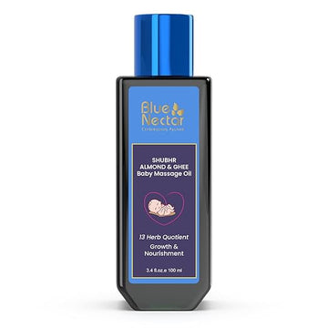 Blue Nectar Shubhr Almond & Ghee Baby Massage Oil