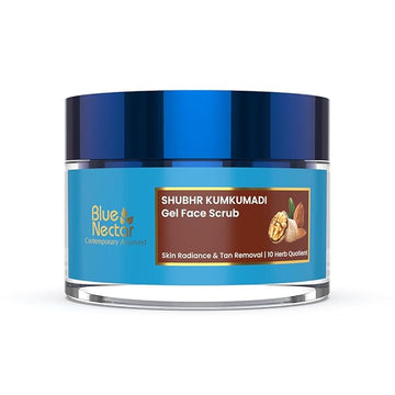 Blue Nectar Shubhr Kumkumadi Gel Face Scrub - 50 GM