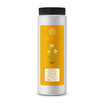 Forest Essentials Silken Dusting Powder Mashobra Honey & Vanilla - 90 GM