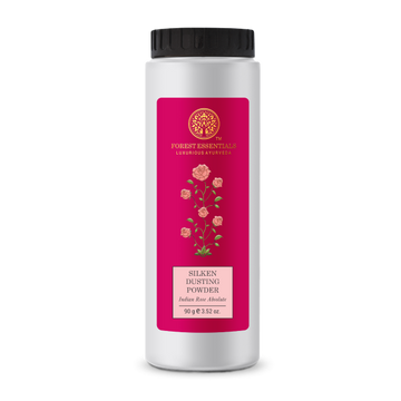 Forest Essentials Silken Dusting Powder Indian Rose Absolute - 90 GM