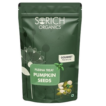 Sorich Organics Pudina Treat Pumpkin Seeds - 200 GM