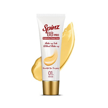 SpinZ BB Pro Face Cream Beige 01 - 29 GM