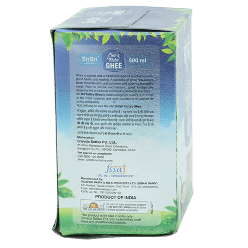 Sri Sri Tattva Cow's Pure Ghee