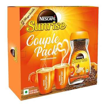 Nescafe Sunrise Instant Coffee Powder Couple Pack - 190 GM