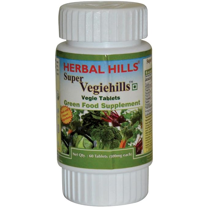 Herbal Hills Super Vegiehills Vegie Tablets - 60 Nos