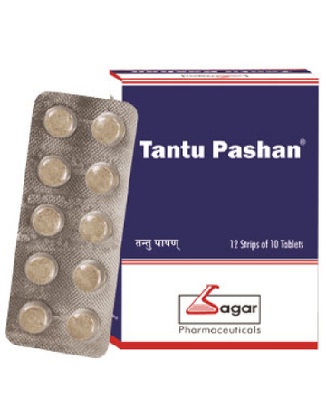 Sagar Ayurveda Tantu Pashan Tablets - 120 Nos