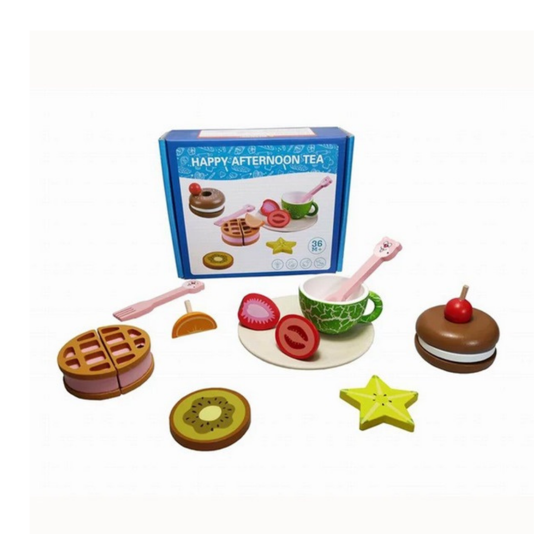 Wooden Happy Afternoon Tea Toy - Daily Needs Products