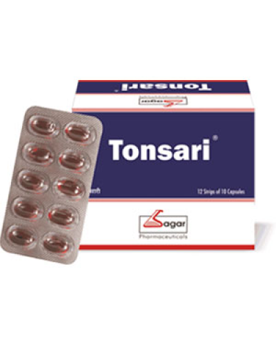 Sagar Ayurveda Tonsari Capsules - 120 Nos