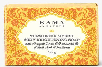 Kama Ayurveda Turmeric and Myrrh Skin Brightening Soap - 125 GM