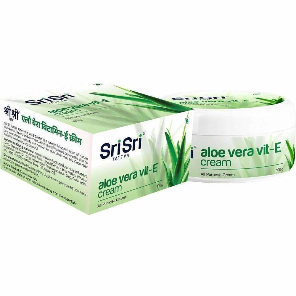 Sri Sri Tattva Aloe Vera & Vit. E Cream - 100gm